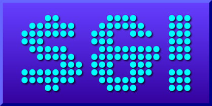 Display Dots Two Sans Font Poster 4