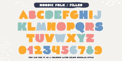 Nordic Folk Font Poster 6