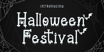 Halloween Festival Fuente Póster 1