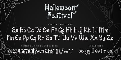 Halloween Festival Font Poster 8