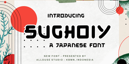 Sughoiy Font Poster 1