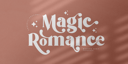 Magic Romance Font Poster 1
