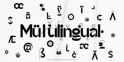 Pinfong Typeface Font Poster 11