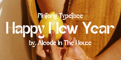 Pinfong Typeface Font Poster 15