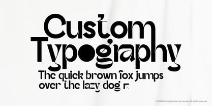 Pinfong Typeface Font Poster 2