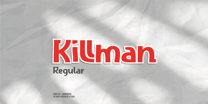 Killman Font Poster 1