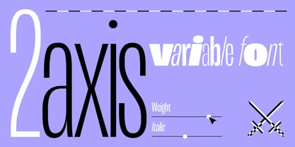 Margit Variable Font Poster 2