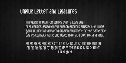 AT Bountys Rounded Font Poster 5