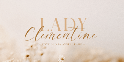 Lady Clementine Fuente Póster 1