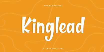 Kinglead Font Poster 1