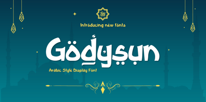 Godysun Font Poster 1