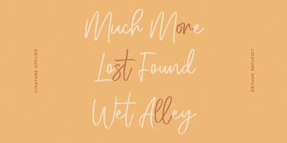 Melly Hailey Font Poster 5