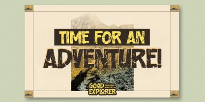 Good Explorer Font Poster 7