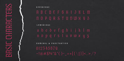 Maboth Typeface Font Poster 5