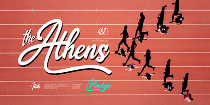 Athens Font Poster 1