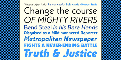 Single Bound Font Poster 4