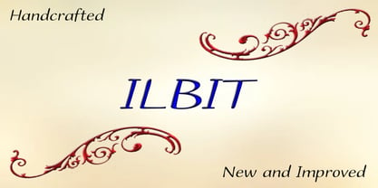 Ilbit Font Poster 3