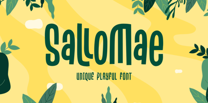 Sallomae Font Poster 1