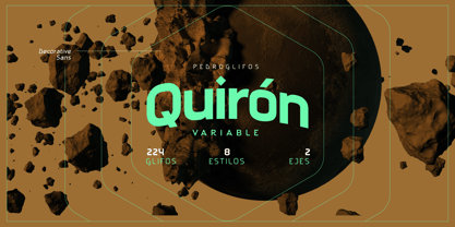 Quiron Font Poster 1