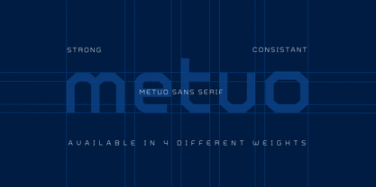 Metuo Font Poster 3