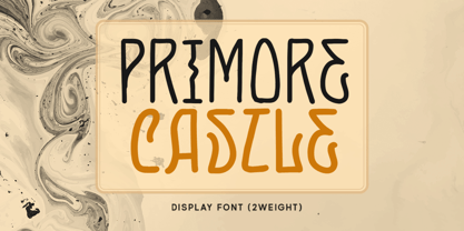 Primore Castle Font Poster 1