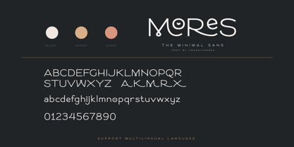 Mores Font Poster 9