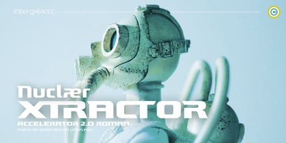 Accelerator Font Poster 12