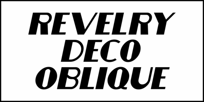 Revelry Deco JNL Font Poster 4