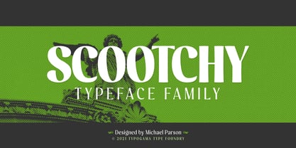 Scootchy Font Poster 1