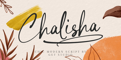 Chalisha Font Poster 1