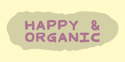 Organic Tuesday Font Poster 2