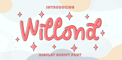 Willond Font Poster 1