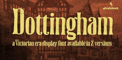 Dottingham Font Poster 1