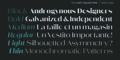 Lust Sans Font Poster 9