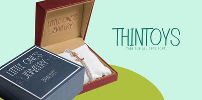 Thintoys Font Poster 4