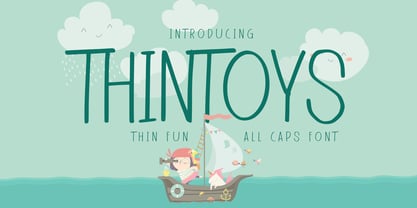 Thintoys Font Poster 1