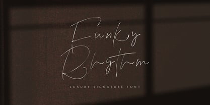 Funky Rhythm Font Poster 1