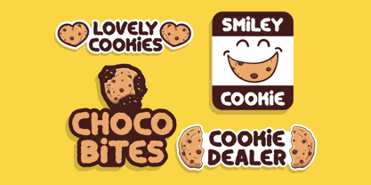 Crunchy Cookies Font Poster 6