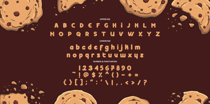 Crunchy Cookies Font Poster 11