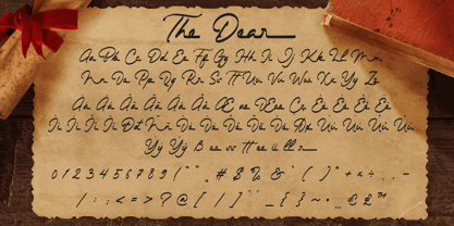 The Dear Font Poster 8