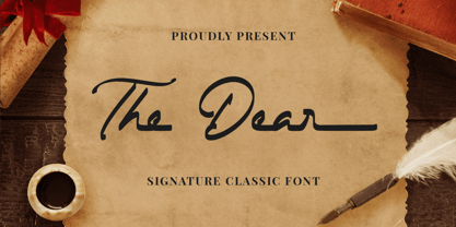The Dear Font Poster 1