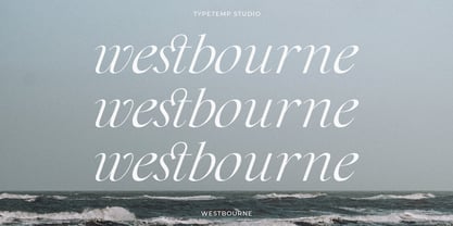 Westbourne Serif Font Poster 10