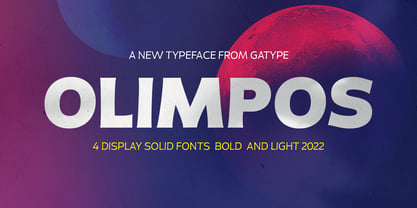 Olimpos Font Poster 1