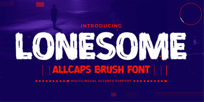 Lonesome Font Poster 1