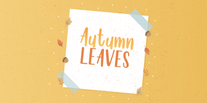 Autumn Stories Font Poster 3
