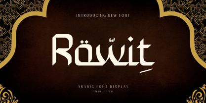 Rowit Font Poster 1