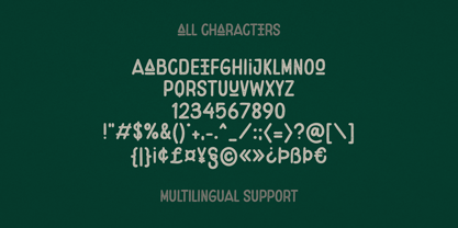 Brother Grade Font Poster 5