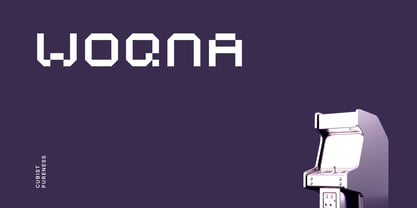 Woqna Font Poster 1