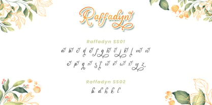 Raffadyn Font Poster 7