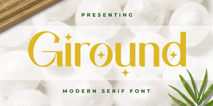 Giround Font Poster 1